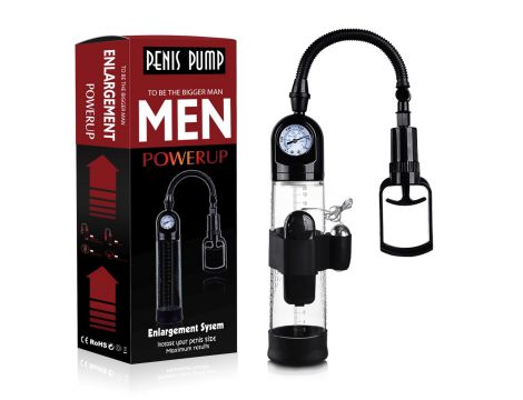 Pompka próżniowa wibrująca MASTER Powerpump czarna przezroczysta - 9