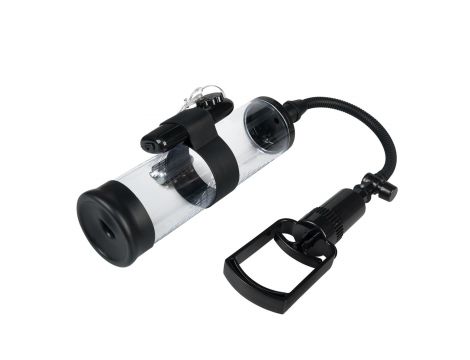 Pompka próżniowa Powerpump MAX wibrująca czarna transparentna - 3