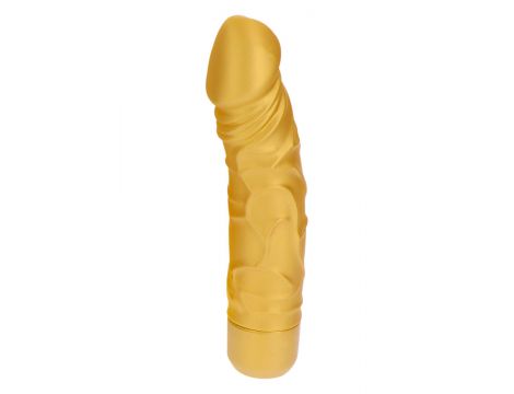 Wibrator Gold Dicker ToyJoy złoty silikonowy 20 cm - 4