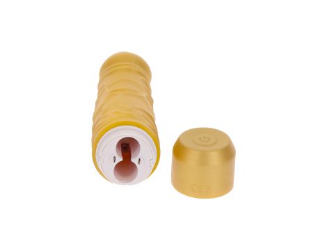 Wibrator Gold Dicker ToyJoy złoty silikonowy 20 cm - 8