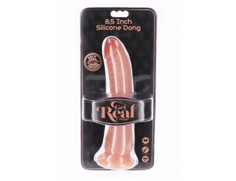 Dildo silikonowe ToyJoy realistyczne 21 cm cieliste - 2