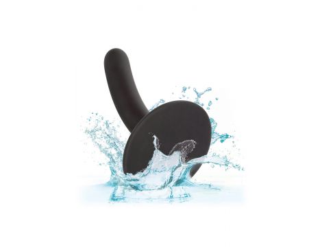 Dildo analne Boundless silikonowe czarne 11.5 cm - 4