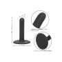 Dildo analne Boundless silikonowe czarne 11.5 cm - 6