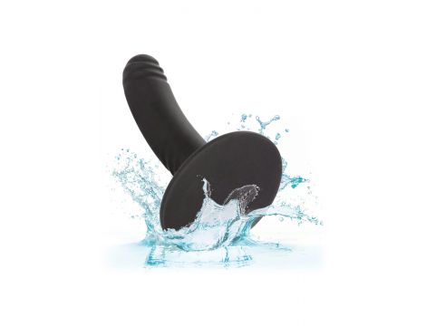Dildo analne Calexotics Boundless żebrowane czarne 12 cm - 4