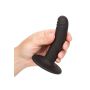 Dildo analne Calexotics Boundless żebrowane czarne 12 cm - 4