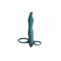 Strap on Pure Passion Flirtini zielony z wibracją - 3