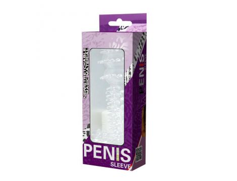 Przedłużka na penisa Baile z nabijaną teksturą - 5