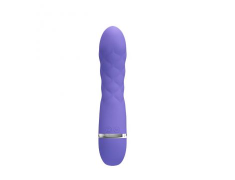 Wibrator punktu G Pretty Love Truda 7 funkcji silikonowy fioletowy 19 cm - 3