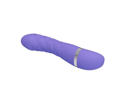 Wibrator punktu G Pretty Love Truda 7 funkcji silikonowy fioletowy 19 cm - 5