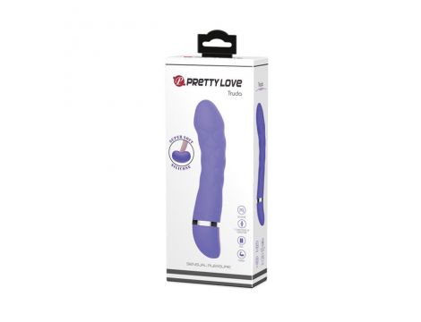 Wibrator punktu G Pretty Love Truda 7 funkcji silikonowy fioletowy 19 cm - 2