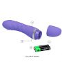 Wibrator punktu G Pretty Love Truda 7 funkcji silikonowy fioletowy 19 cm - 9