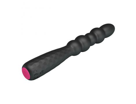 Wibrator punktu G Pretty Love Monroe 12 funkcji silikonowy czarny USB - 4