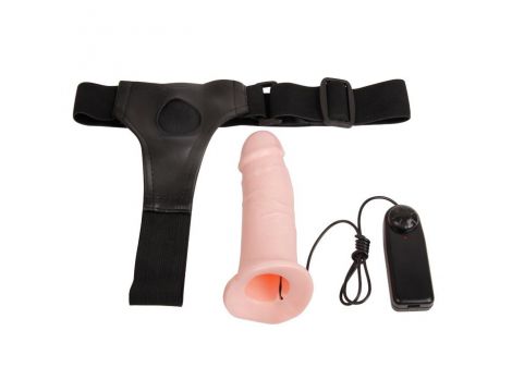 Wibrująca pusta proteza penisa Baile elastyczna 17 cm - 7