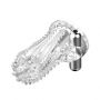 Silikonowa wibrująca przedłużka Baile Brave Man transparentna 14 cm - 5
