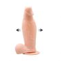 Dildo nadmuchiwane realistyczne Baile cieliste 19 cm - 3