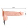 Dildo nadmuchiwane realistyczne Baile cieliste 19 cm - 6
