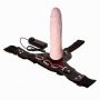 Realistyczny wibrujący strapon Baile Jessica 18 cm - 3