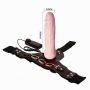 Realistyczny wibrujący strapon Baile Jessica 18 cm - 5