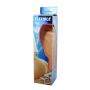 Realistyczne dildo elastyczne Baile z przyssawką cieliste 24 cm - 6