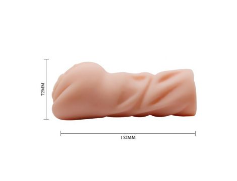 Realistyczny kompaktowy masturbator Mavis Crazy Bull wodoodporny 15 cm - 4
