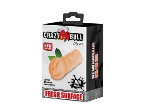 Realistyczny kompaktowy masturbator Mavis Crazy Bull wodoodporny 15 cm - 6