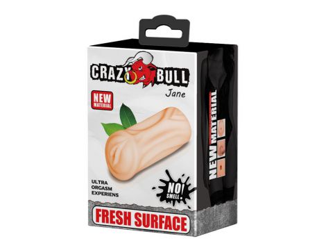 Masturbator kompaktowy realistyczny Crazy Bull Jane wodoodporny 14 cm - 2