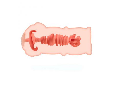 Masturbator kompaktowy realistyczny Crazy Bull Lillian wodoodporny 13 cm - 5