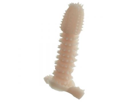 Przedłużka na penisa z wypustkami Baile Wolftooth 14 cm - 2