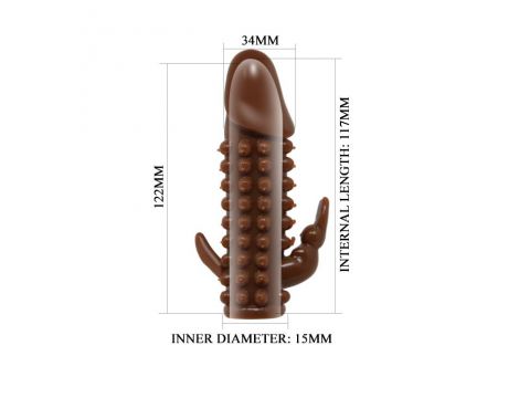 Przedłużka żelowa z króliczkiem Baile cielista 12 cm - 2