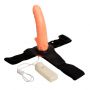 Dildo na pasek wibrujące z obrotem Baile regulowane - 4