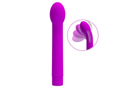 Wibrator punktu G Pretty Love Logan 10 funkcji silikonowy fioletowy - 2