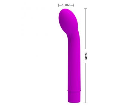 Wibrator punktu G Pretty Love Logan 10 funkcji silikonowy fioletowy - 8