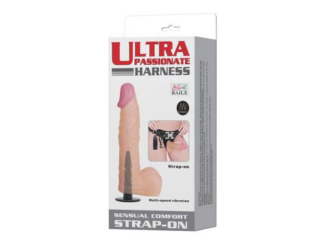 Strapon wibrujący Sensual Comfort Baile regulowany 16,5 cm - 7