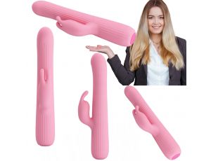 Wibrator punktu G 4 rotacje 4 wibracje Pretty Love Julian różowy USB