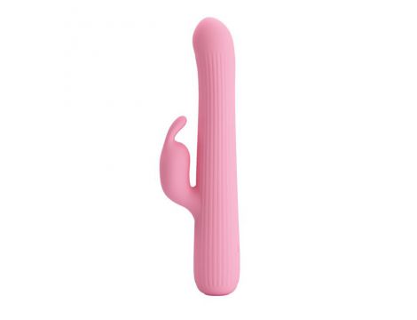 Wibrator punktu G 4 rotacje 4 wibracje Pretty Love Julian różowy USB - 2