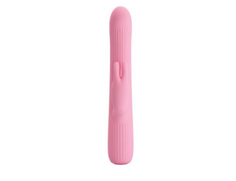 Wibrator punktu G 4 rotacje 4 wibracje Pretty Love Julian różowy USB - 4