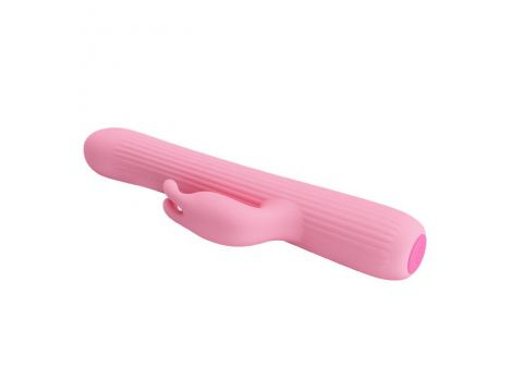 Wibrator punktu G 4 rotacje 4 wibracje Pretty Love Julian różowy USB - 5