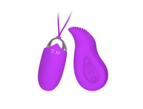 Jajko wibrujące Pretty Love Eden z pilotem USB 12 funkcji - 5