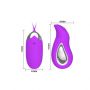 Jajko wibrujące Pretty Love Eden z pilotem USB 12 funkcji - 7