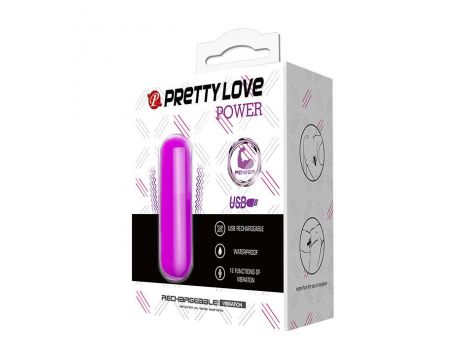 Jajko wibrujące Pretty Love mini 12 funkcji USB wodoodporne - 7
