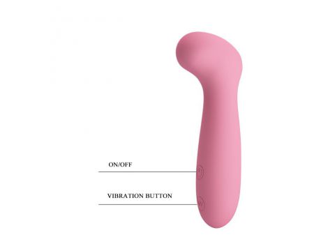 Wibrator punktu G silikonowy Pretty Love Grace USB 30 funkcji 12 cm - 5