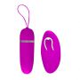 Silikonowe jajeczko wibracyjne Pretty Love Debby 12 funkcji fioletowe 9 cm - 2