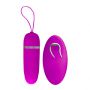 Silikonowe jajeczko wibracyjne Pretty Love Debby 12 funkcji fioletowe 9 cm - 4