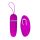 Silikonowe jajeczko wibracyjne Pretty Love Debby 12 funkcji fioletowe 9 cm
