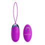 Bezprzewodowe wibrujące jajko Pretty Love Jessica USB 12 funkcji - 2