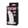 Przedłużka żelowa z wypustkami Baile Brave Man transparentna 14 cm - 7