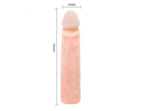 Dildo realistyczne Baile Love Companion cieliste 24 cm - 3