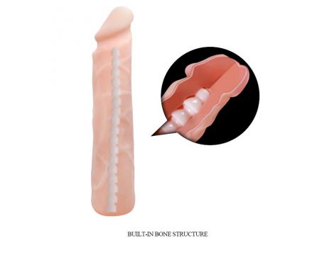 Dildo realistyczne Baile Love Companion cieliste 24 cm - 4