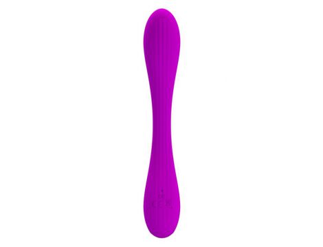 Wibrator silikonowy zginalny Pretty Love Yedda fioletowy USB 12 funkcji - 6
