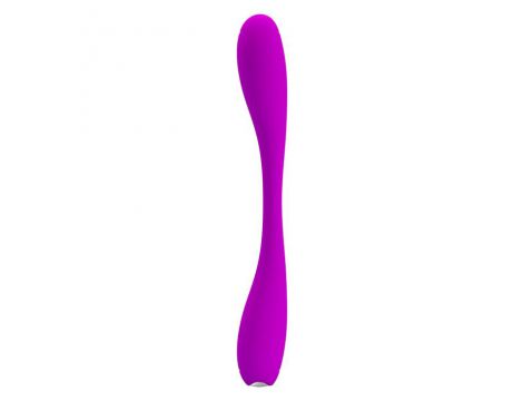 Wibrator silikonowy zginalny Pretty Love Yedda fioletowy USB 12 funkcji - 7